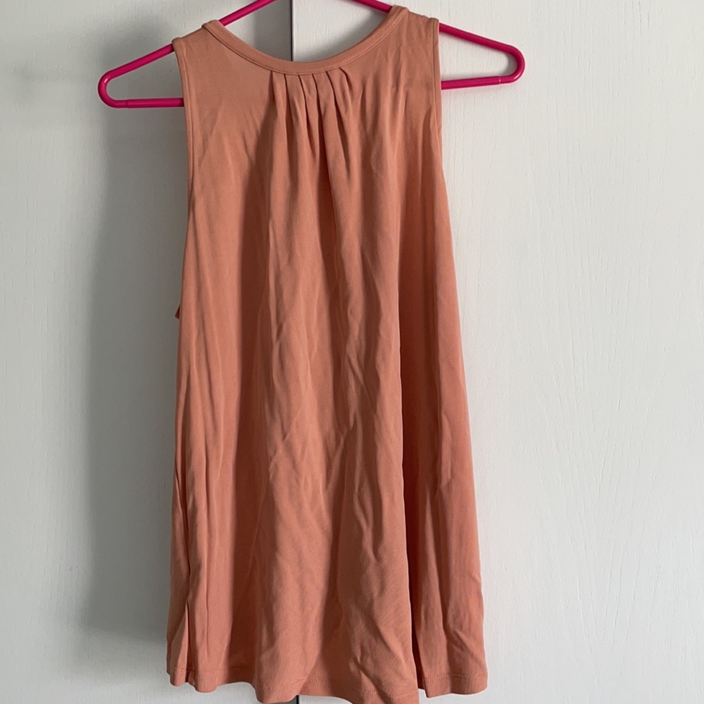Salmon Colored Women’s Blouse - Picture 2 of 4